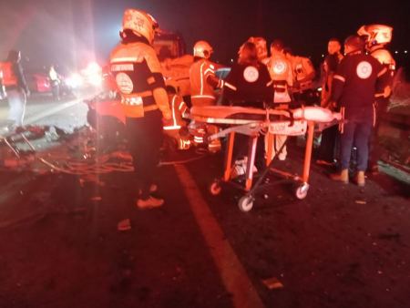 باقة الغربية : 5 اصابات على مفرق ميسر احداها خطيرة